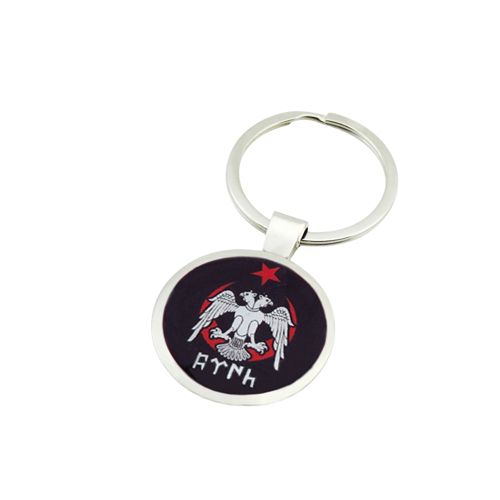 Plasto Yapıştırma Çift Başlı Kartal Göktürkçe Türk Yazılı Metal Anahtarlık 1 Adet Plasto Yapıştırma Çift Başlı Kartal Göktürkçe Türk Yazılı Metal Anahtarlık 1 Adet