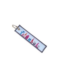 Bir Yüzü Galata, Bir Yüzü İstanbul Yazılı Bez Anahtarlık 1 Adet Bir Yüzü Galata, Bir Yüzü İstanbul Yazılı Bez Anahtarlık 1 Adet