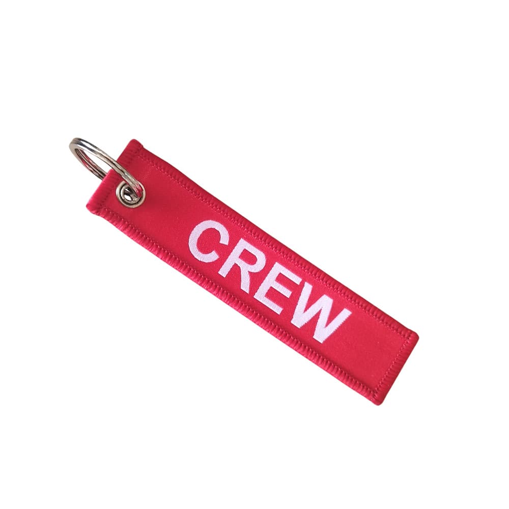 CREW Yazılı Bez Anahtarlık 1 Adet CREW Yazılı Bez Anahtarlık 1 Adet