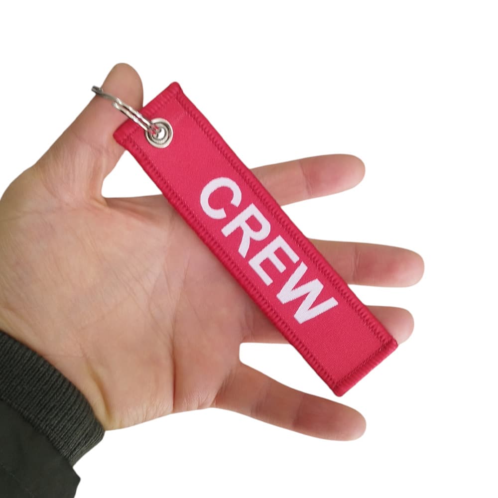 CREW Yazılı Bez Anahtarlık 1 Adet