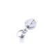 Yaka Kartı İçin Metal Gövdeli Metal İpli 3 Cm Yoyo Anahtarlık 1 Adet
