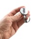 Yaka Kartı İçin Metal Gövdeli Metal İpli 3 Cm Yoyo Anahtarlık 1 Adet