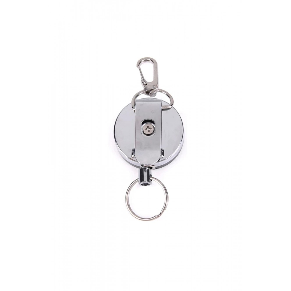 Anahtar Kancalı Metal İpli Yaka Kartı Için 4 Cm Yoyo Anahtarlık 1 Adet