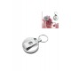 Metal İpli Yaka Kartı Için 4 Cm Yoyo Anahtarlık 1 Adet