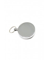 Yaka Kartı Için Metal Gövdeli Metal Ipli 5 Cm Yoyo Anahtarlık 1 Adet