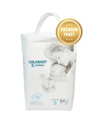 Lula Baby Premium Fırsat Paketi 3 Numara Bebek Bezi 1 Paket 64 Adet Lula Baby Premium Fırsat Paketi 3 Numara Bebek Bezi 1 Paket 64 Adet