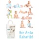 Lula Baby Premium Fırsat Paketi 4 Numara Bebek Bezi 1 Paket 54 Adet