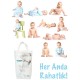 Lula Baby Premium Fırsat Paketi 5 Numara Bebek Bezi 1 Paket 48 Adet