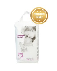 Lula Baby Premium Fırsat Paketi 4 Numara Külot Bebek Bezi 1 Paket 52 Adet Lula Baby Premium Fırsat Paketi 4 Numara Külot Bebek Bezi 1 Paket 52 Adet