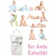 Lula Baby Premium Fırsat Paketi 6 Numara Külot Bebek Bezi 1 Paket 44 Adet