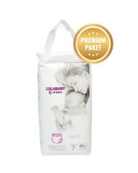Lula Baby Premium Fırsat Paketi 7 Numara Külot Bebek Bezi 1 Paket 40 Adet Lula Baby Premium Fırsat Paketi 7 Numara Külot Bebek Bezi 1 Paket 40 Adet
