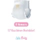 Lula Baby Premium Fırsat Paketi 8 Numara Külot Bebek Bezi 1 Paket 38 Adet