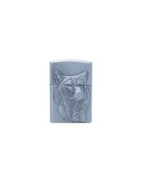 Kabartmalı Kurt Başı Görselli Eskitme Gümüş Renkli Metal Gazlı Çakmak 1 Adet Kabartmalı Kurt Başı Görselli Eskitme Gümüş Renkli Metal Gazlı Çakmak 1 Adet