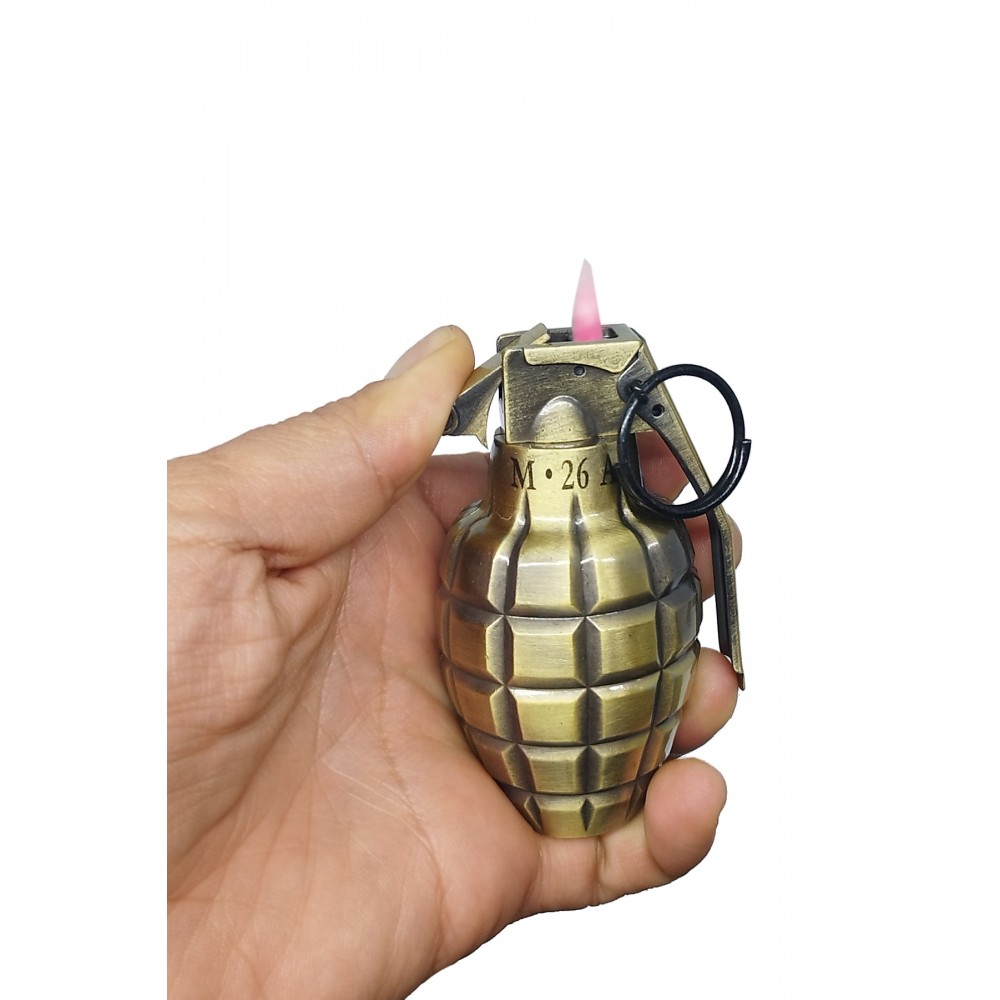 El Bombası Tasarımında Masaüstü Dekoratif Gazlı Çakmak 1 Adet