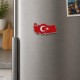 Türkiye Haritası Tasarımlı Ay-Yıldızlı Metal Buzdolabı Magneti 1 Adet Türkiye Haritası Tasarımlı Ay-Yıldızlı Metal Buzdolabı Magneti 1 Adet