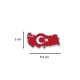 Türkiye Haritası Tasarımlı Ay-Yıldızlı Metal Buzdolabı Magneti 1 Adet Türkiye Haritası Tasarımlı Ay-Yıldızlı Metal Buzdolabı Magneti 1 Adet