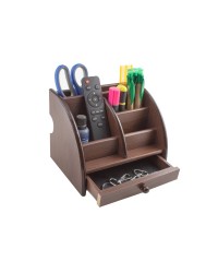 MDF Ahşap Çekmeceli Masaüstü Organizer Kalemlik 1 Adet MDF Ahşap Çekmeceli Masaüstü Organizer Kalemlik 1 Adet