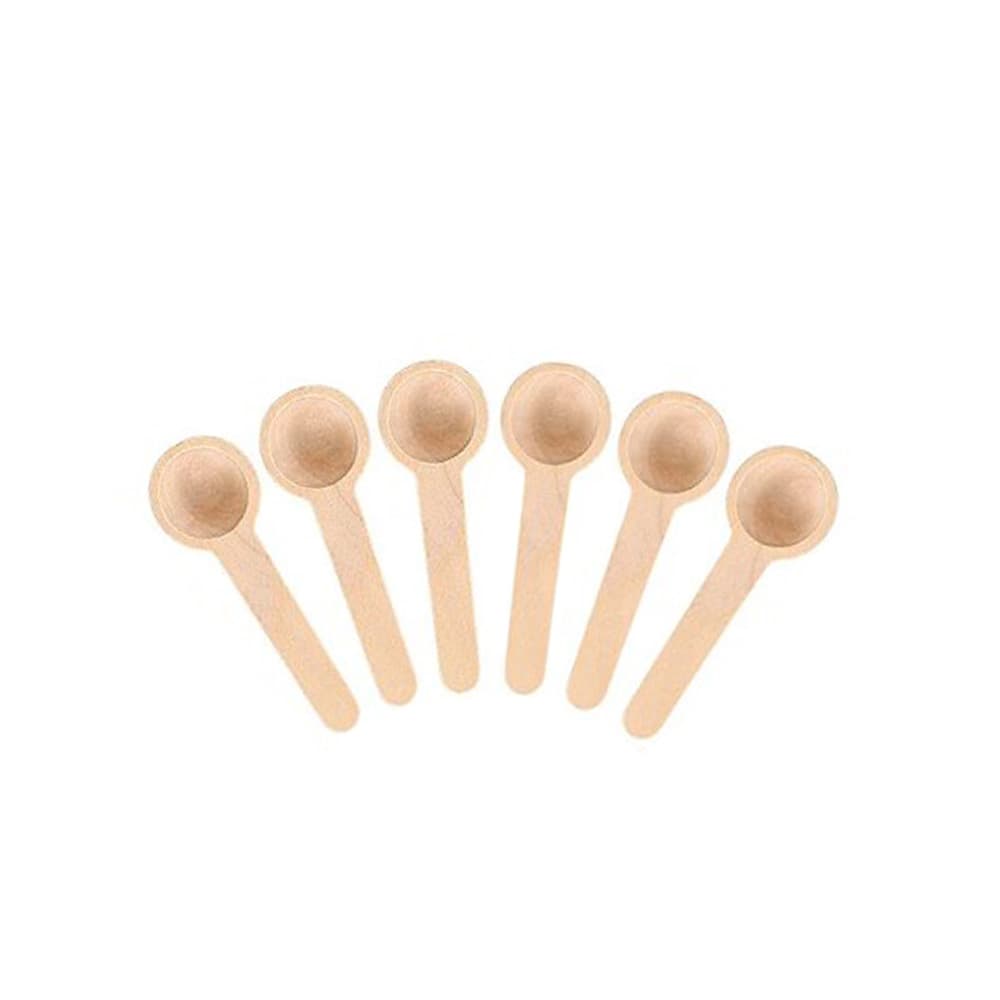 Ahşap Mini Baharat Kaşığı 6lı