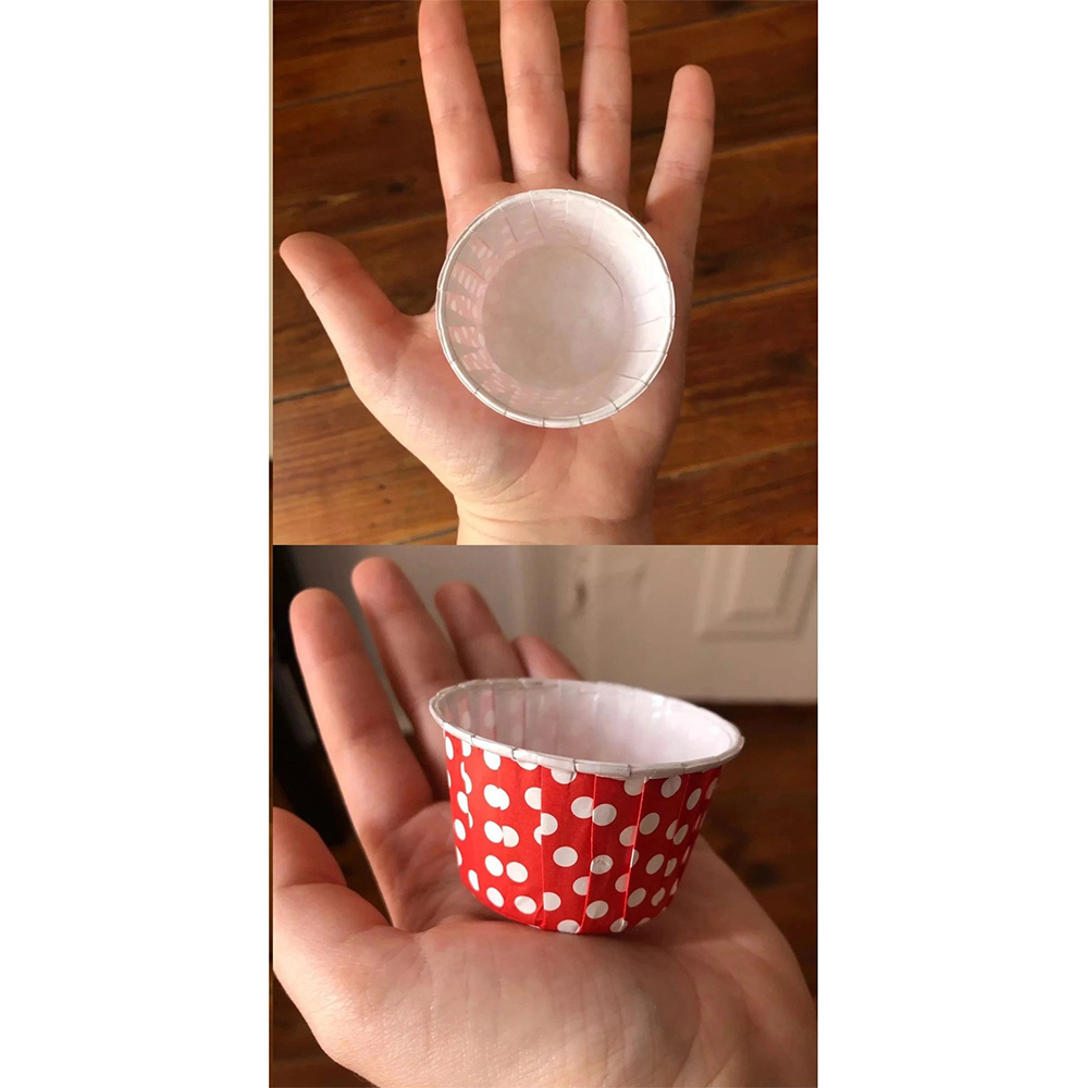 Yayılma Yapmayan 100'lü Tek Kullanımlı Kağıt Muffin Kek Kalıbı