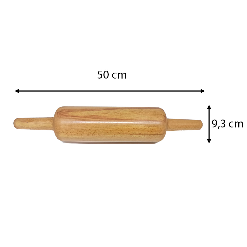 Büyük Boy Ahşap Gürgen Merdane 50 Cm 1 Adet