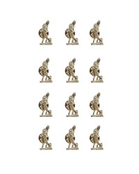 Atatürk Kocatepe Görselli Gold Renk Metal Yaka Rozeti 1 Paket 12'li Atatürk Kocatepe Görselli Gold Renk Metal Yaka Rozeti 1 Paket 12'li