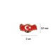 Türkiye Haritası Ay Yıldız Metal Yaka Rozeti 1 Adet