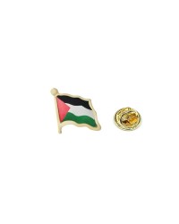 Damla Etiket Filistin Bayrak Görselli Gold Renk Metal Yaka Rozeti 1 Adet Damla Etiket Filistin Bayrak Görselli Gold Renk Metal Yaka Rozeti 1 Adet