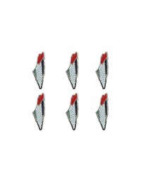 Filistin Haritası Gümüş Renk Metal Yaka Rozeti 1 Paket 6'lı Filistin Haritası Gümüş Renk Metal Yaka Rozeti 1 Paket 6'lı