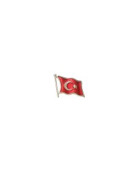 Gold Renk Dalğalı Türk Bayrağı Metal Yaka Rozeti 1 Adet Gold Renk Dalğalı Türk Bayrağı Metal Yaka Rozeti 1 Adet