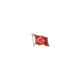 Gold Renk Dalğalı Türk Bayrağı Metal Yaka Rozeti 1 Adet Gold Renk Dalğalı Türk Bayrağı Metal Yaka Rozeti 1 Adet