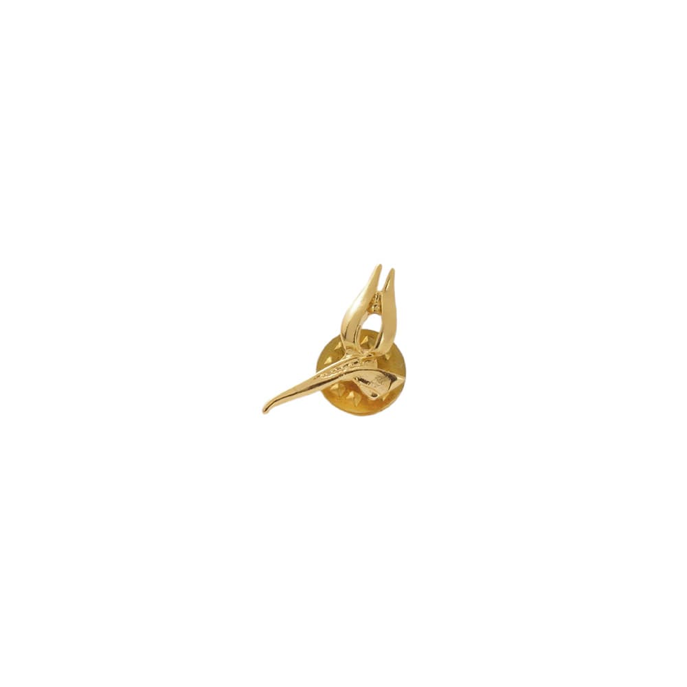 Lale Modeli Gold Renk Metal Yaka Rozeti 1 Adet Lale Modeli Gold Renk Metal Yaka Rozeti 1 Adet