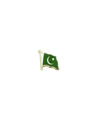Pakistan Bayrağı Zamak Metal Yaka Rozeti 1 Adet Pakistan Bayrağı Zamak Metal Yaka Rozeti 1 Adet
