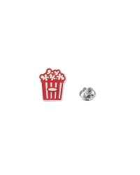 Popcorn Patlamış Mısır Kırmızı Kova Tasarımlı Metal Yaka Rozeti 1 Adet Popcorn Patlamış Mısır Kırmızı Kova Tasarımlı Metal Yaka Rozeti 1 Adet