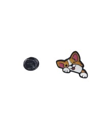 Sevimli Corgi Köpek Yavrusu Yaka Rozeti 1 Adet