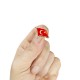 Türk Bayrağı Zamak Metal Yaka Rozeti 1 Adet