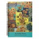 Van Gogh Ayçiçekleri Kolajı Sert Kapak Spiralli Haftalık Planlayıcı Defter