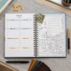 Van Gogh Karma Eserler Kolajı Sert Kapak Spiralli Haftalık Planlayıcı Defter