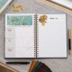 Van Gogh Karma Eserler Kolajı Sert Kapak Spiralli Haftalık Planlayıcı Defter