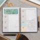 Van Gogh Karma Eserler Kolajı Sert Kapak Spiralli Haftalık Planlayıcı Defter