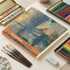 Claude Monet İzlenim Gün Doğumu Tasarımlı 20x20 cm Karakalem Eskiz Defteri (60 Yaprak) Claude Monet İzlenim Gün Doğumu Tasarımlı 20x20 cm Karakalem Eskiz Defteri (60 Yaprak)