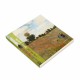 Claude Monet Gelincik Tarlası Tasarımlı 20x20 cm Karakalem Eskiz Defteri (60 Yaprak)