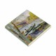 Van Gogh İlkbaharda Balık Avı Tasarımlı 20x20 cm Karakalem Eskiz Defteri (60 Yaprak)