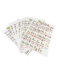 1. Sınıflar İçin Harfleri Öğrenmeye Yardımcı A4 Alfabe Etkinlik Kartı 10lu 1. Sınıflar İçin Harfleri Öğrenmeye Yardımcı A4 Alfabe Etkinlik Kartı 10lu