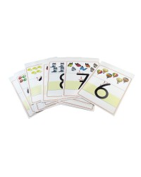 1. Sınıflar İçin İlk Okumaya Yardımcı Olan Resimli Sayı Kartları 1. Sınıflar İçin İlk Okumaya Yardımcı Olan Resimli Sayı Kartları
