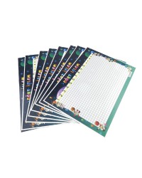 A4 Boyutunda Önü Dört İşlem Arkası Güzel Yazı Çalışma Kartı 10lu A4 Boyutunda Önü Dört İşlem Arkası Güzel Yazı Çalışma Kartı 10lu
