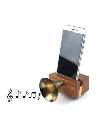 Gramofon Görüntülü Ahşap Telefon Ses Yükseltici 1 Adet. Gramofon Görüntülü Ahşap Telefon Ses Yükseltici 1 Adet.