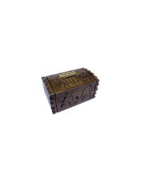 Küçük Korsan Sandık Tipli Komple Ahşap Kilitli Tip Box Kutusu 1 Adet Küçük Korsan Sandık Tipli Komple Ahşap Kilitli Tip Box Kutusu 1 Adet